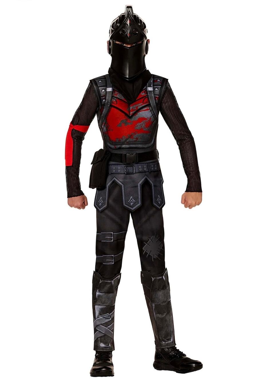 🎮 Fortnite Black Knight Costume – Kids Costume w Mask & Accessories sz M 8/10